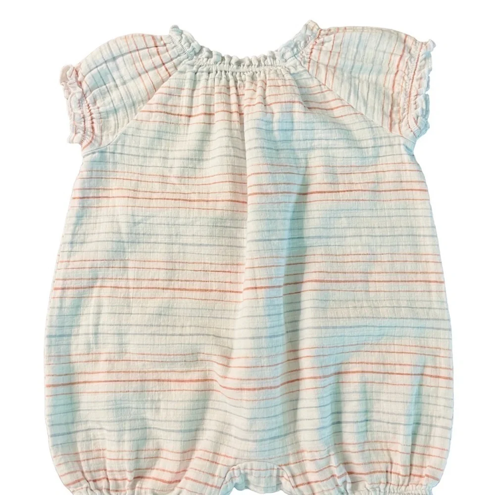 ADEN + ANAIS BABY GIRL SWEET STRIPED ONSIE SIZE 0-3 MONTHS